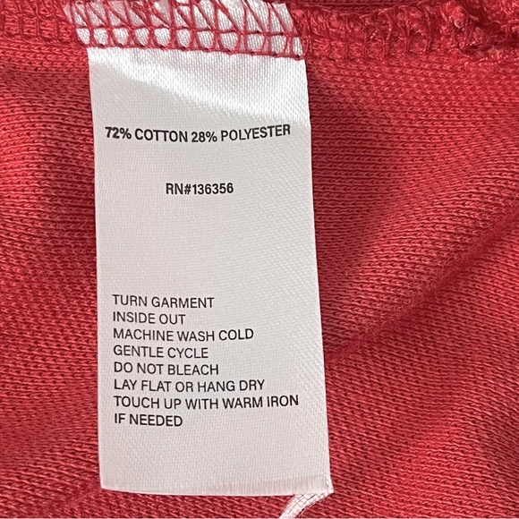 Paul Fredrick Men's Burgundy Cotton Blend Button Front Polo Size L - Picture 9 of 10